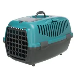 Trixie Capri 2 Transportín Azul y Negro para perros y gatos