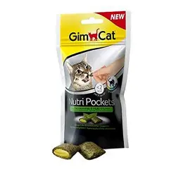 Gimcat Nutri Pockets catnip y multivitaminas 60 gr.