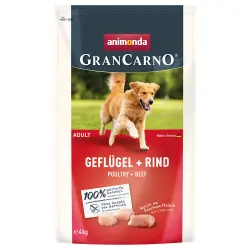 animonda GranCarno Adulto ave + vacuno - 4 kg