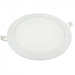 Bricoled Downlight LED Empotrable Redondo 18W 225mm Blanco Neutro