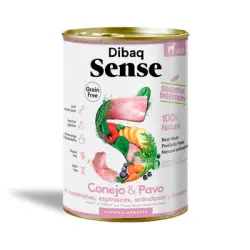 Dibaq Sense Sensitive Conejo y Pavo - 380 g