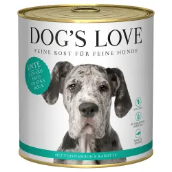 Dog´s Love Adult 6 x 800 g - Pato