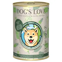 Dog´s Love Insect comida húmeda para perros - 6 x 400 g