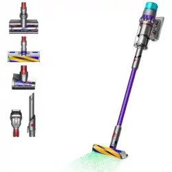 Dyson gen5detect Absolute Aspiradora Escoba/Mano sin Cable 280AW Níquel/Morado