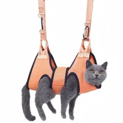 FurryFusion Hamaca de aseo para gatos de PetPlanet - S
