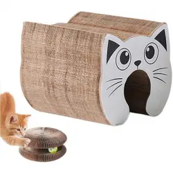 FurryFusion Rascador mágico para gatos con campana - Artículo 1