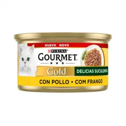 Gourmet Gold Delicias Suculentas Pollo en Salsa lata para gatos