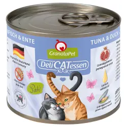 GranataPet DeliCatessen 6 x 200 g - Atún y pato