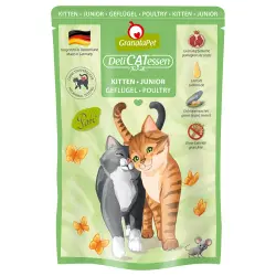 GranataPet DeliCatessen en sobres 12 x 85 g - Kitten con aves de corral