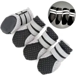 HausPets Botas para perros miniatura, verano, antideslizantes, reflectantes - Artículo 4