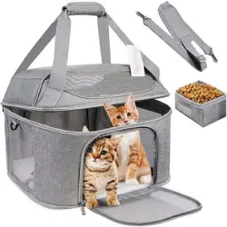 IntiMeg Mochila transportadora para gatos - Una pieza