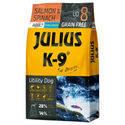 JULIUS K-9 Adult con salmón y espinacas - 10 kg