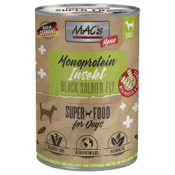 MAC's Mono Insectos comida húmeda para perros 6 x 375 g - Insectos