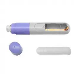 OcioDual Cepillo Limpiador Facial Eléctrico para Puntos Negros Pila AA