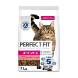 Perfect Fit Active 1+ rico en vacuno - 7 kg