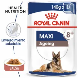 Royal Canin Maxi Ageing +8 pack de sobres para perros 10 Unidades de 140 gr