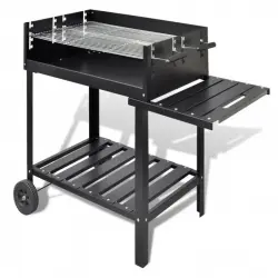 VidaXL Soporte para Barbacoa de Carbón con 2 Ruedas