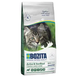 Bozita Grainfree Active & Sterilised con cordero - 2 kg