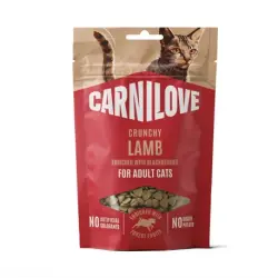 Carnilove Crunchy Lamb Snack para Gatos con Cordero y Moras, 1 x 50 gr