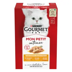 Gourmet Mon Petit en sobres - Selección de Aves (24 x 50 g) - Pack Ahorro