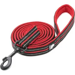 HausPets Correa de entrenamiento de nailon rojo de 110 cm - 1 artículo