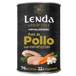 Lenda Comida Húmeda para Perros con Pollo, 12x400gr