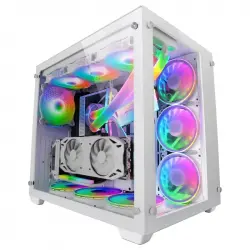 Mars Gaming MCV3 Torre XXL E-ATX Cristal Templado Lateral y Frontal 3.0 Blanco