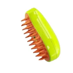 Pawffee Peine pulverizador eléctrico para mascotas, verde - 1 pieza