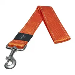 Rogz Correa "Landing Strip" XXL Naranja