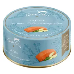Terra Felis para gatos 12 x 80 g - Salmón
