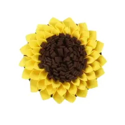 UAMLY Alfombra olfativa para perros, girasol - 1 pieza