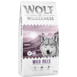 Wolf of Wilderness Adult "Wild Hills" Pato (superventas) - 12 kg - Receta nueva