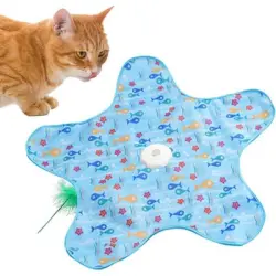 ZooVenture  automático para gatos con 3 velocidades, azul - Color: Azul