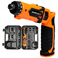 Bonplus Atornillador Eléctrico con Batería y 82 Accesorios