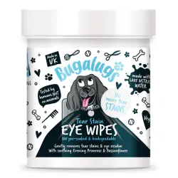 Bugalugs Pet Care Toallitas para ojos (100 toallitas) - 100 toallitas No relevante