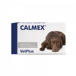 Calmex para perro calmante para control de estrés y ansiedad, Comprimidos 60 Comprimidos