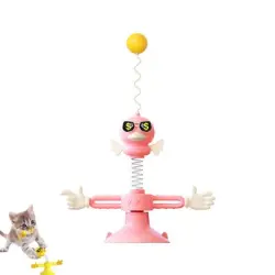 FurryFusion  para pájaros con resorte para gatos - Rosa