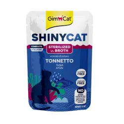 GimCat atún en caldo lata para gatos esterilizados - 70 g