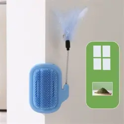 IntiMeg Producto combinado: rascador y varita para gatos - Azul