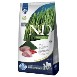N&D Dog Spirulina Adult Medium/Maxi con cordero - 7 kg