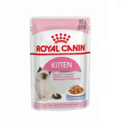 Royal Canin Kitten Pouch ( Jelly ) 85gr. Comida húmeda gatitos., Peso 1 Pack de 12 unidades de 85 gr