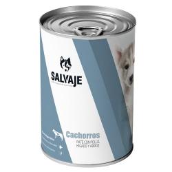 Salvaje Pollo e Hígado en paté lata para cachorros