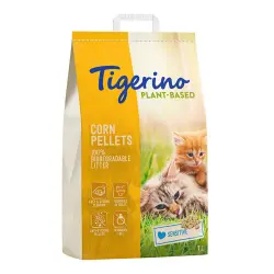 Tigerino Plantbased Sensitive Maíz sin olor arena natural - 7 l