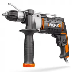 Worx WX318 Taladro Percutor 810W + Brocas + Maletín
