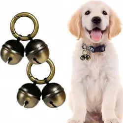 ZooVenture Juego de 2 campanillas de cobre para perros y gatos - 2 piezas