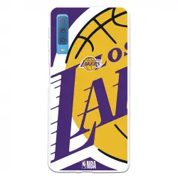 Be Unique Funda Gel NBA Los Angeles Lakers para Samsung Galaxy A7 2018