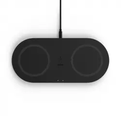 Belkin Boostcharge Base de Carga Dual Inalámbrica Negra
