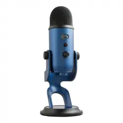 Blue Microphones Yeti Micrófono USB Azul para Grabación y Transmisión en PC