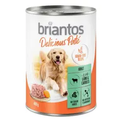 Briantos Delicious Paté 6 x 400 g - Cordero y zanahorias