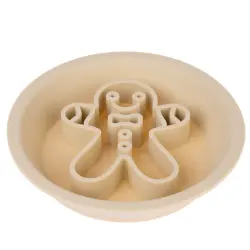 Comedero antivoracidad 2 en 1 TIAKI Xmas - 20 x 4 cm (diám. x Al)